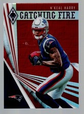 2019 Panini Phoenix Catching Fire Red #2 N'Keal Harry 166/299