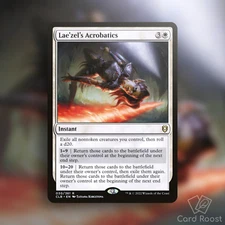 MTG Magic Lae'zel's Acrobatics 030/361 Commander Legends: Baldur's Gate CLB