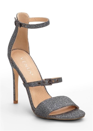 NIB VENUS Buckle Detail Strappy Heels 