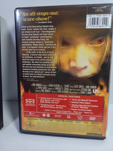 John Travolta DVD Set: Carrie, Primärfarben, Schwertfisch (DVD) - Bild 5 von 11