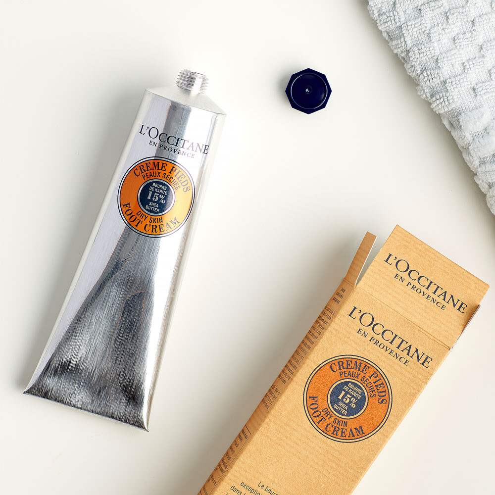 L'occitane Shea Butter Foot Cream For Dry Skin 150ml NEW BOX [Free USA