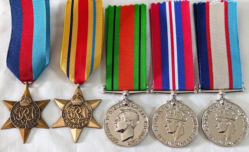 WW2 Australia military north africa medals replica army navy air force