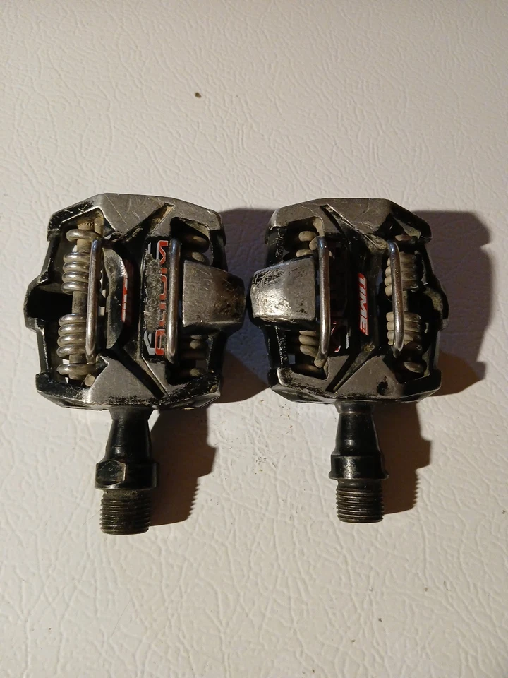 TIME ATAC Alium Clipless Pedals Gravel Mountain Bike MTB Pro Road Race Vintage - Image 2 of 4