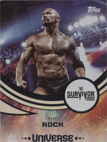 Topps WWE Trading Cardザロック 2025 Topps Chrome WWE The Rock #259 Variation SP Case Hit | eBay