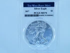 2017 MS 70 .999 1oz W American Silver Eagle PCGS West Point Mint NR