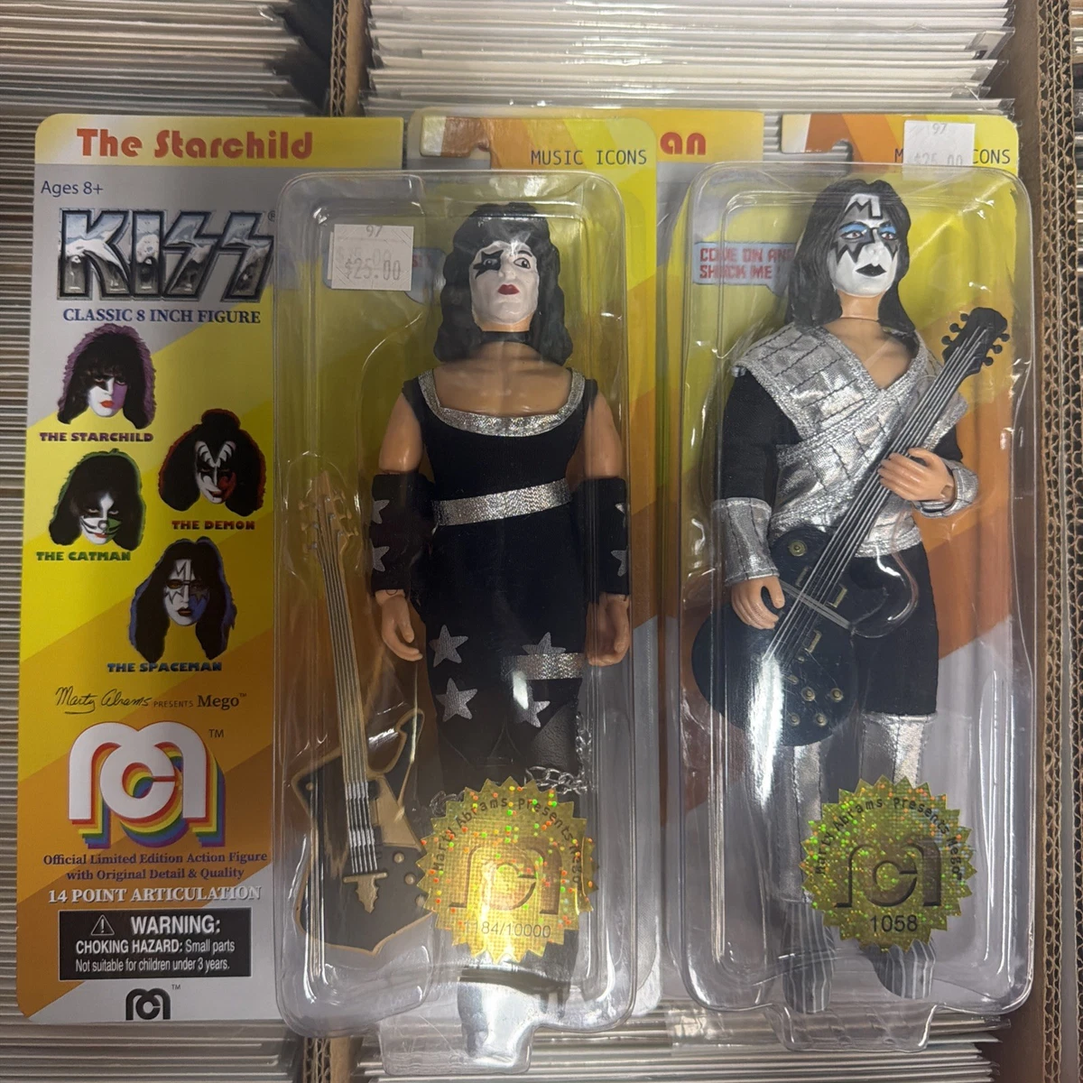 Mego KISS Music Action Figures for sale - eBay
