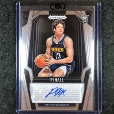 2024-25 Prizm Black PJ HALL Rookie Signatures Auto Base #PJH (B)