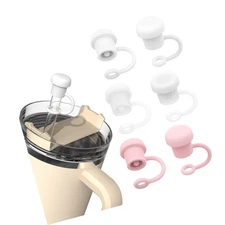6PCS Straw Cover Cap for Stanley, Simple Modern, Yeti, Owala, Hydro Flask, Re...