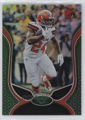2019 Certified Mirror Green 3/5 Nick Chubb #18 13w2
