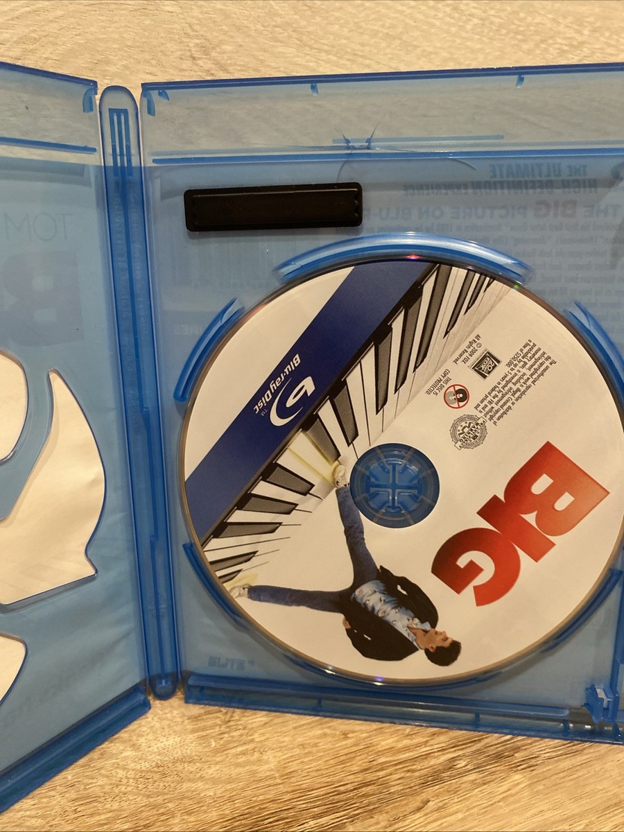 Big (1988 Blu-ray) Tom Hanks Family Friendly Entertainment