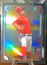 2015 Bowman - Chrome Prospects Ricardo Sanchez #BCP147 Black Refractor (RC)