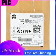 New 2022 AB 22A-D4P0N104 PowerFlex 4 1.5 kW 2 HP AC Drive 22AD4P0N104