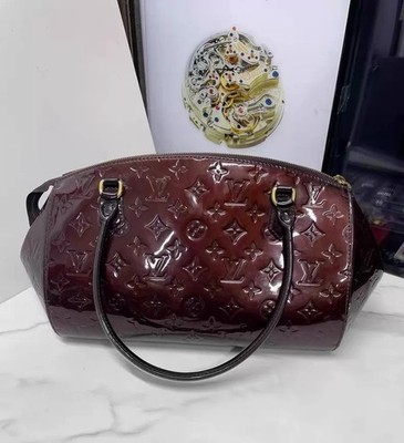 Louis Vuitton Sherwood Handbag Monogram Vernis Amarante