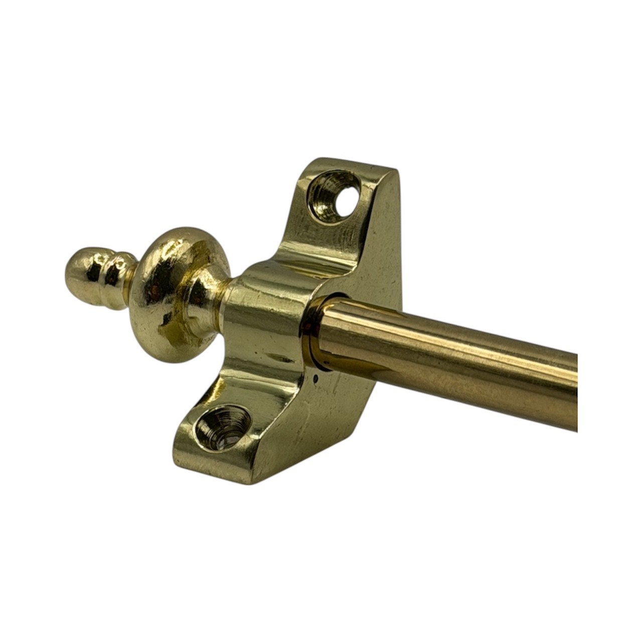 Set of 13 | Stair Carpet Rods Runner| Urn Finial - Polished Brass | Up To 70cm