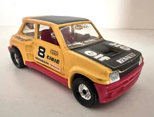 1980 VINTAGE CORGI TOYS RENAULT 5 TURBO RACE CAR - No. 307-B - VG HTF MODEL WOW
