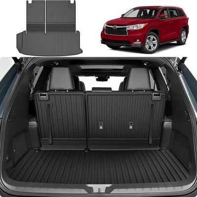 Cargo Mat Compatible with 2024 2025 2026 Toyota Grand Highlander: Cargo Liner wi