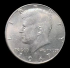 1967 Kennedy Half Dollar 40% Silver US Mint JFK 50c Coin - Sharp Details - AU