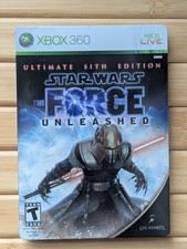 Star Wars: Force Unleashed - Ultimate Sith Edition Xbox 360 Steel Book CIB