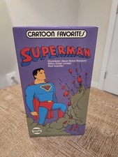 Superman Cartoon Favorites VHS