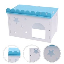 1 Set of Hamster House Hamster Bungalow Small Animal Hideout Place Home Decor