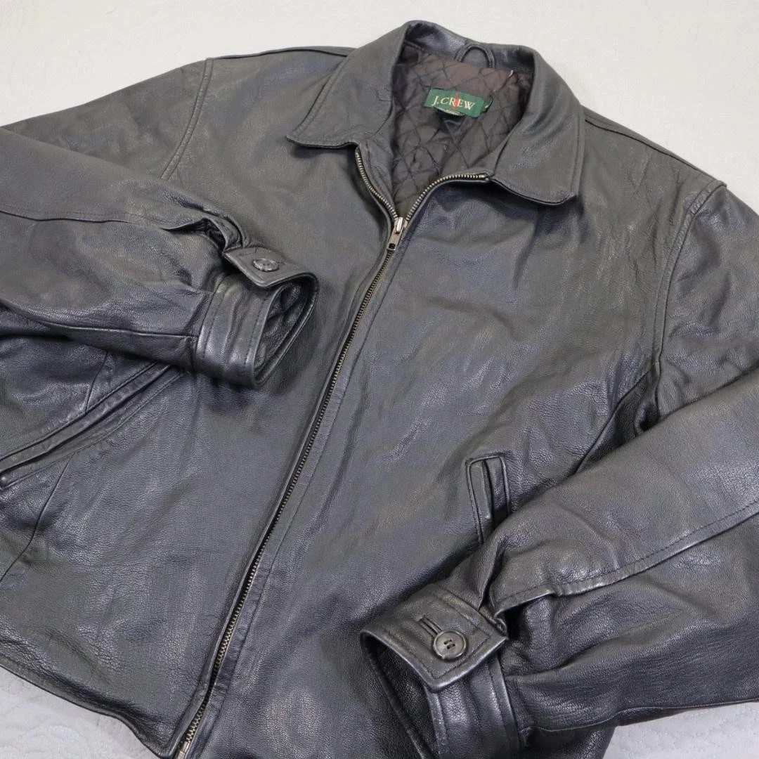 J.CREW Coats, Jackets & Vests Leather Outer Shell for Men for Sale