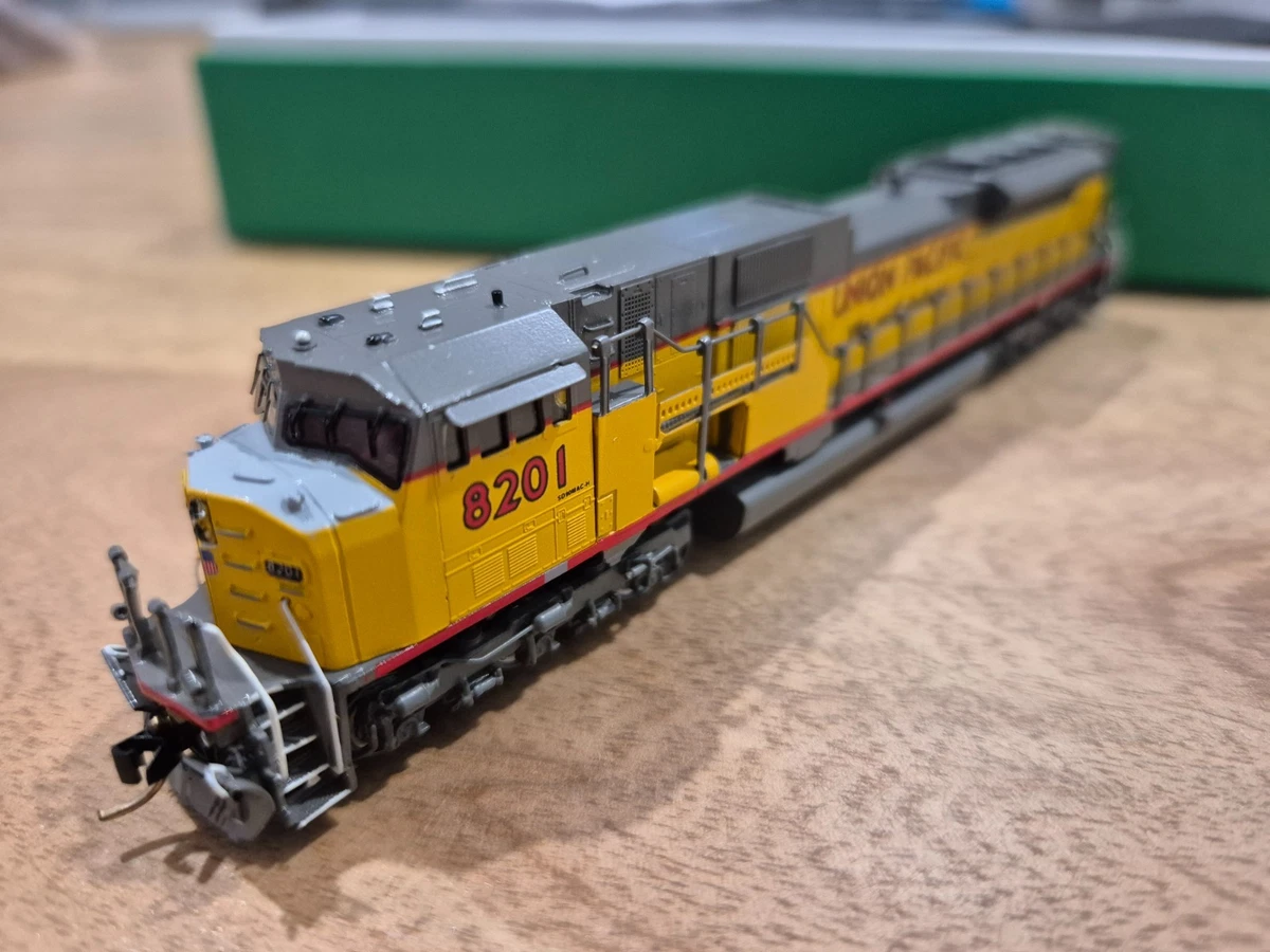 Overland Models Brass N scale EMD SD90MAC Diesel Loco UP #8201 - DC Only