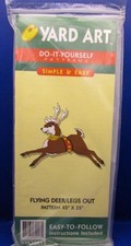 Woodcraft Yard Art Pattern "Flying Deer/Legs Out" 45" x 35"