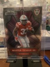 2021 Wild Card Alumination Master Teague III Rookie 1st Trading Card Ohio State. rookie card picture