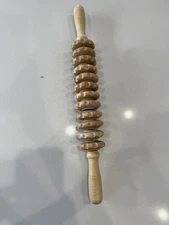 Wood Therapy Massage Tools  Wooden Massager Stick Roller Lymphatic drainage pain