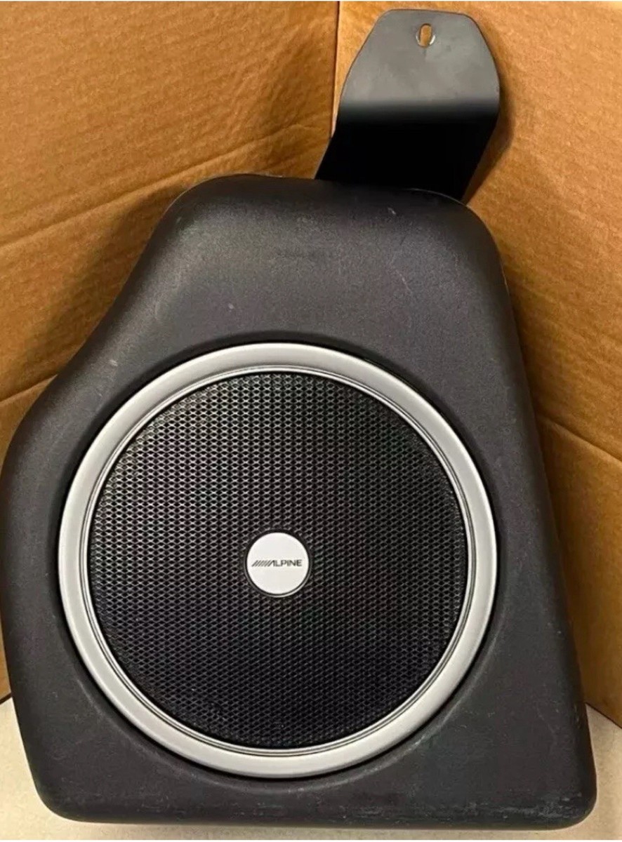 GENUINE MOPAR ALPINE SUBWOOFER SPEAKER DODGE CHARGER COMPLETE