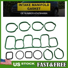 Engine Intake Manifold Gasket Set For Ford F-150 Edge Explorer Taurus 3.5L-3.7L