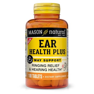 Ear Plus with B Vitamins, 50 Day Supply, Supports Normal Ear and Ringing