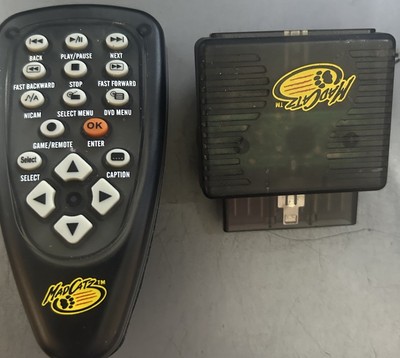 Mad Catz DVD/CD Wireless Remote w/Receiver Control 3401HBA See Picts - PS2