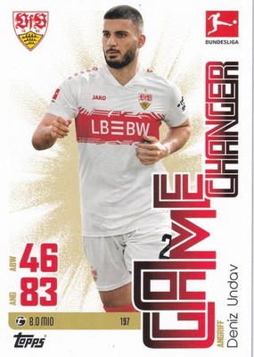 DENIZ UNDAV   25-26 TOPPS MATCH ATTAK  BUNDESLIGA   GAME CHANGER