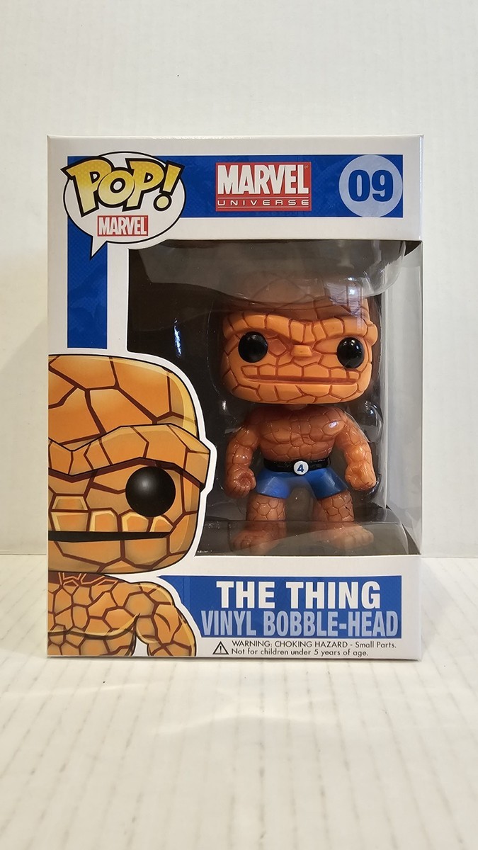 Funko Pop! Vinyl: Marvel Universe - The Thing #09 **NICE BOX** Pop