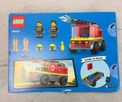 LEGO City Fire Ladder Truck Toddler Building Toy with 2 Firefighter Minifigures