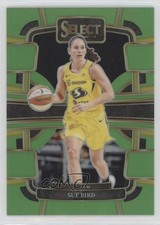 2024 Panini Select WNBA Concourse Neon Green Prizm /75 Sue Bird #30 1pe9
