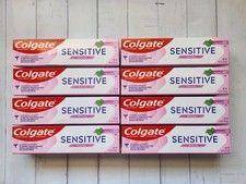 Pack of 8 Colgate Sensitive Whitening Spearmint Flavor Toothpaste, 6 fl oz