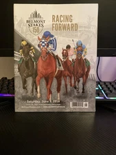 2018 Belmont Stakes 150th  Anniversary Program JUSTIFY  Triple Crown Winner