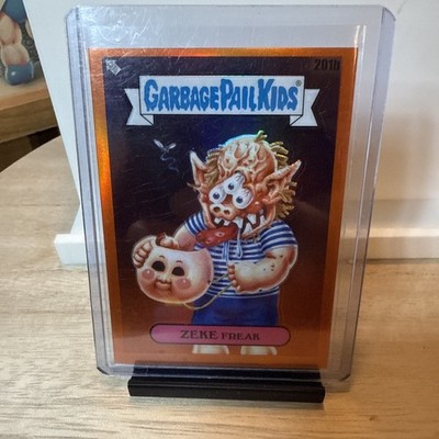 2022 GARBAGE PAIL KIDS CHROME 5 ORANGE #201B - ZEKE FREAK #31/75!!