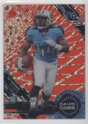2015 Topps High Tek 4/5 David Cobb #100 Rookie RC 0f8