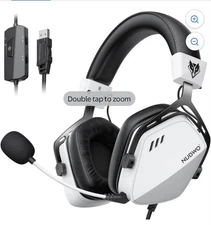 NUBWO HG03 USB-A Gaming Headset with 7.1 Surround and FPS Sound, Wired Headph...
