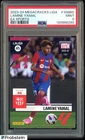 2023-24 Panini Megacracks Liga EA Sports #108BIS Lamine Yamal RC Rookie PSA 9