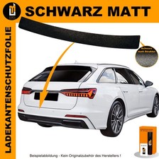 Lackschutzfolie Ladekantenschutz Für Audi A6 Avant C8 2018-2025 Schwarz Matt