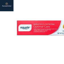 Equate Whole Mouth Protection Toothpaste, 5.1 oz 1.12 per gallon