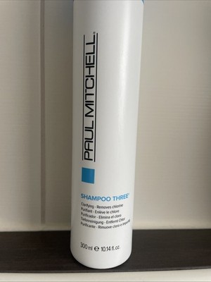 Paul Mitchell Shampoo Three - Tiefenreinigungs- Shampoo, Chlorrückstände