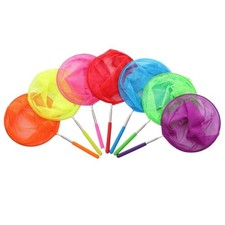 3xRetractable Fishing Net Insect Butterfly Dragonfly Net Outdoor Portable Fishin