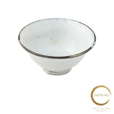 New Marui Seito Shigaraki Ware Hechomon Small Bowl Diameter 10cm Powdered Iron