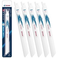Ezarc 5 StüCk SäBelsäGebläTter R922PT DüNn-Medium Metall Schneiden 225Mm 18TPI