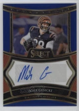 2024 Panini Select Signatures Blue Prizm /149 Mike Gesicki #SP-MGI Auto 1l8o